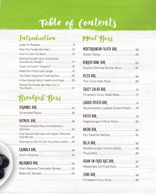The Foodie Bar Way Cookbook: One Meal. Lots of Options. Everyone’s Happy. - Image 3