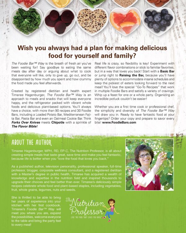 The Foodie Bar Way Cookbook: One Meal. Lots of Options. Everyone’s Happy. - Image 2