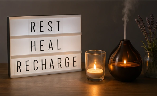 Cancer survivor practising mindfulness for emotional wellness after cancer