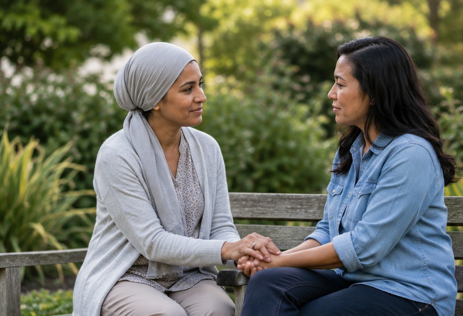 Cancer journey wellness support for individuals and families