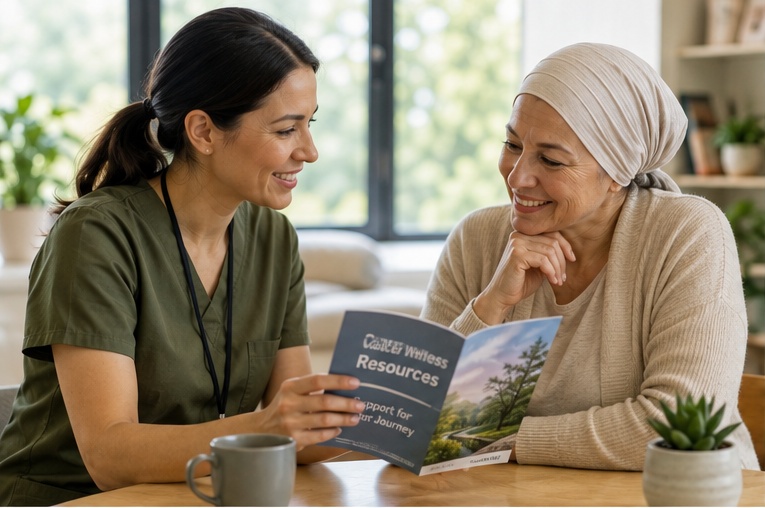 Cancer wellness education resources and support