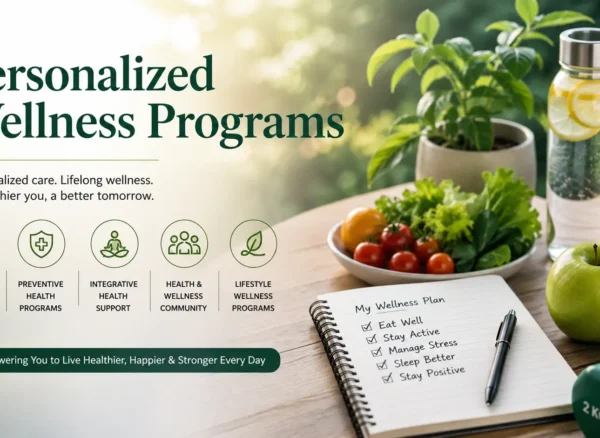 Personalized wellness programs Transform Your Life with Personalized Wellness Programs promoting preventive health, wellness education, integrative health support, and healthy lifestyle choices