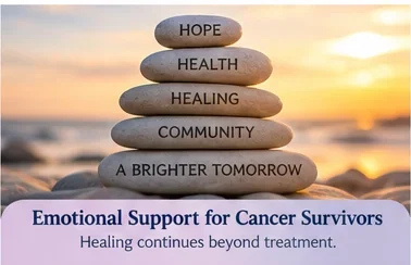 Emotional support for cancer survivors